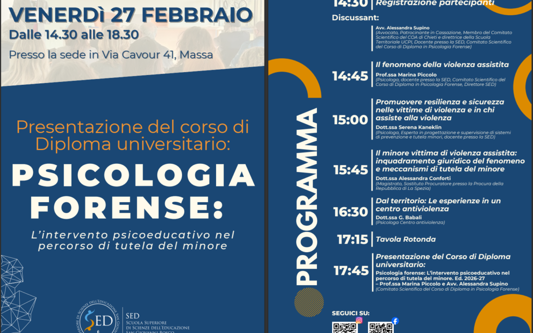 Evento Psicologia Forense